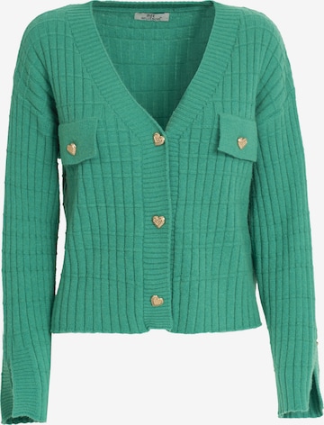Cardigan 'Fancy' Influencer en vert : devant