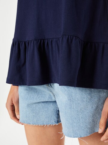 GAP Top 'PEPLUM' in Blue