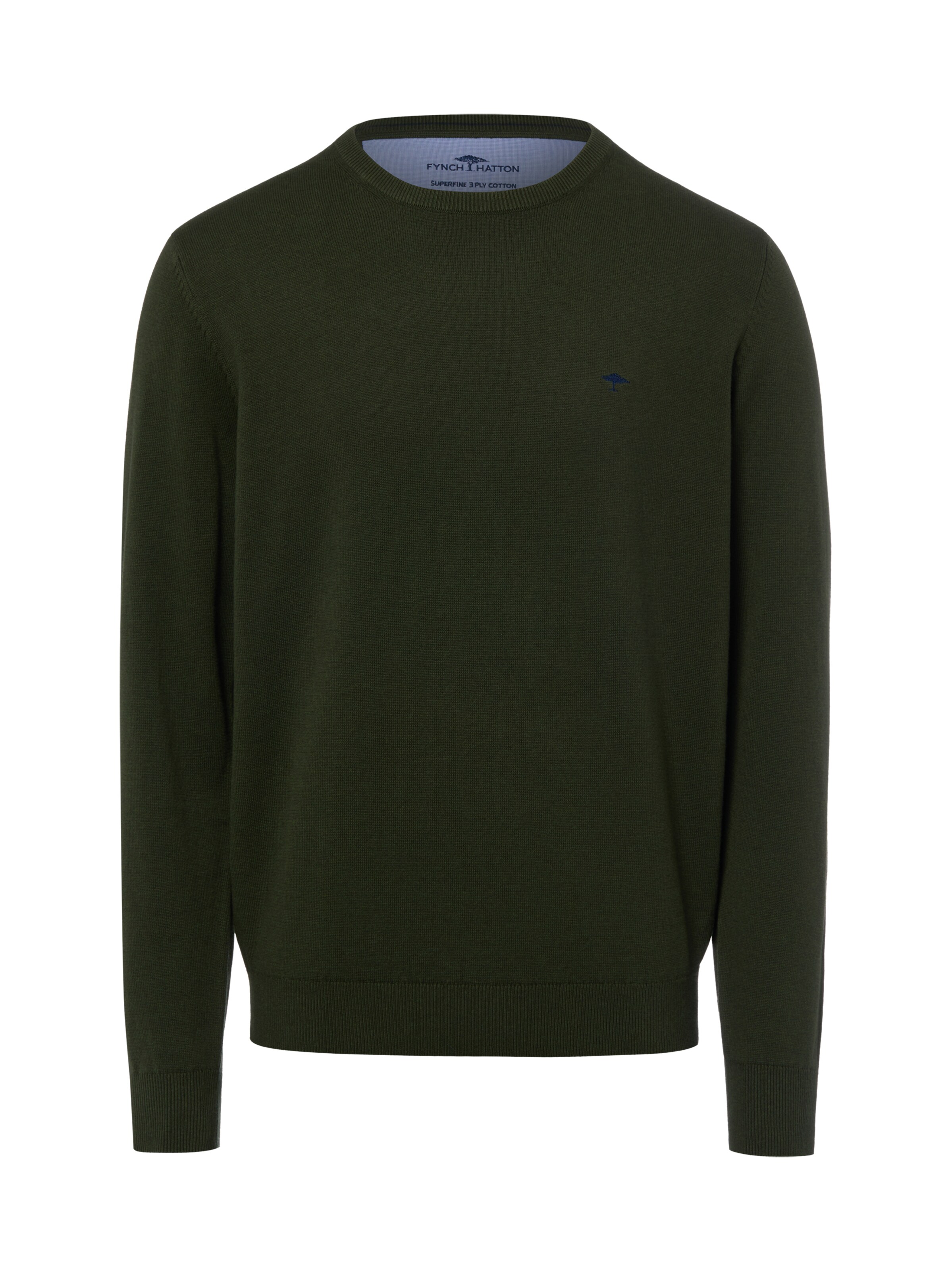 FYNCH-HATTON Pullover in Grün: Vorderseite