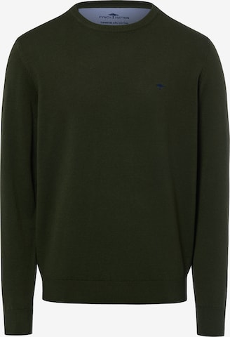 FYNCH-HATTON Pullover in Grün: Vorderseite