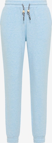 Effilé Pantalon 'Nahima' Schmuddelwedda en bleu : devant