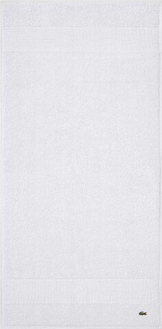 LACOSTE Towel in White: front