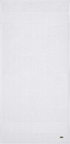 LACOSTE Towel in White: front