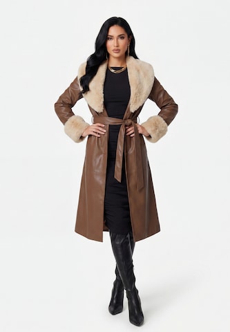 Manteau mi-saison 'Premium' faina en marron