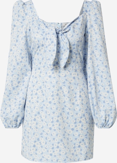 The Frolic Kleid in pastellblau / hellblau / weiß, Produktansicht