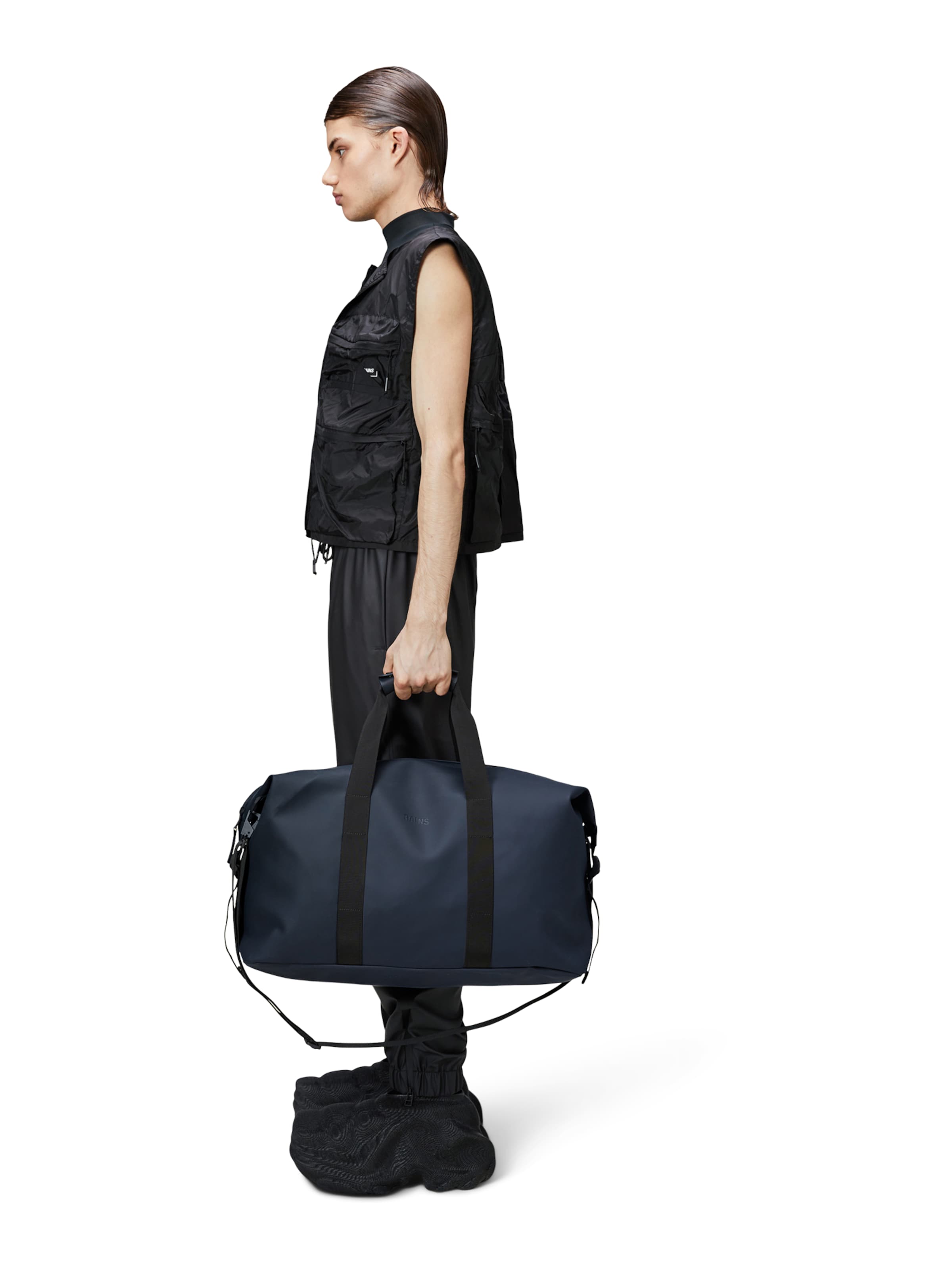 RAINS Cestovná taška 'Hilo' - Modrá