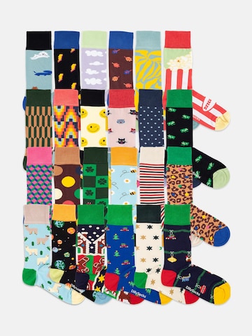 DillySocks Socken 'Adventskalender 2025' in Mischfarben