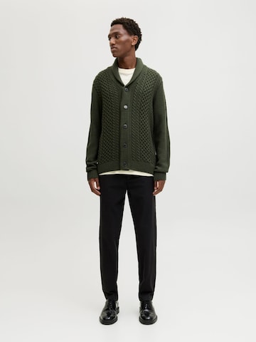JACK & JONES Knit cardigan in Green