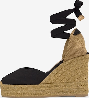 juoda Castañer Espadrilės 'CHIARA': priekis