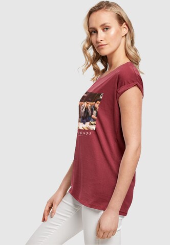 T-shirt 'Friends - Three Wise Guys' ABSOLUTE CULT en rouge