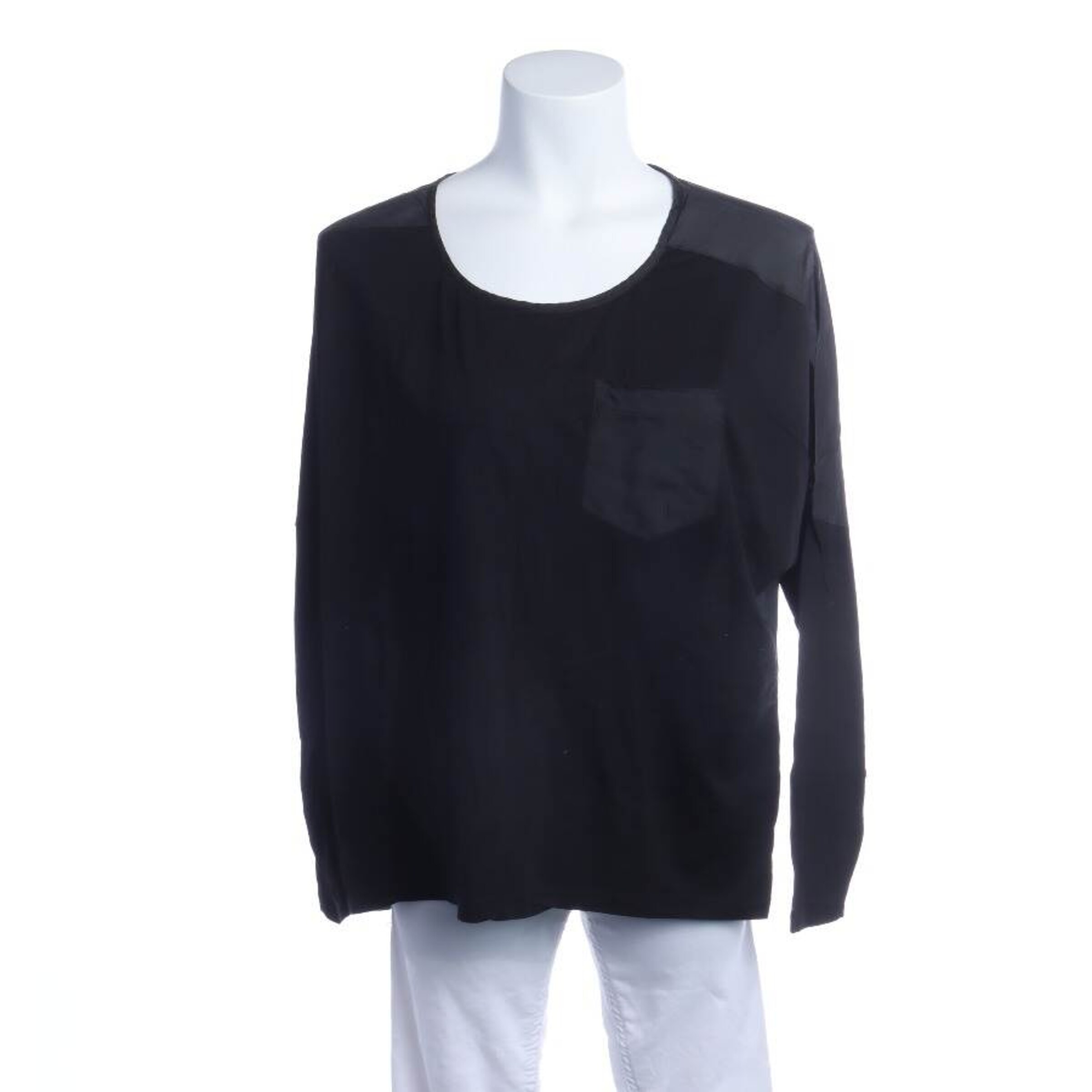 DRYKORN Bluse / Tunika S in Schwarz: Vorderseite