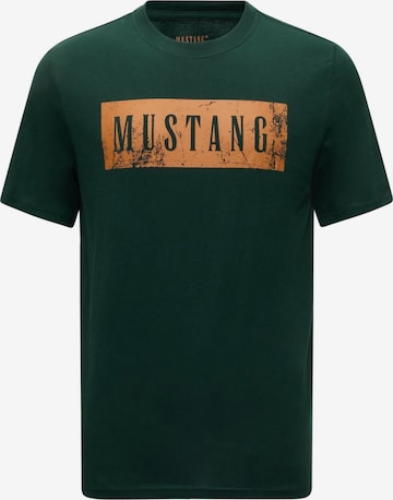 MUSTANG - Camisa 'Austin' em verde: frente