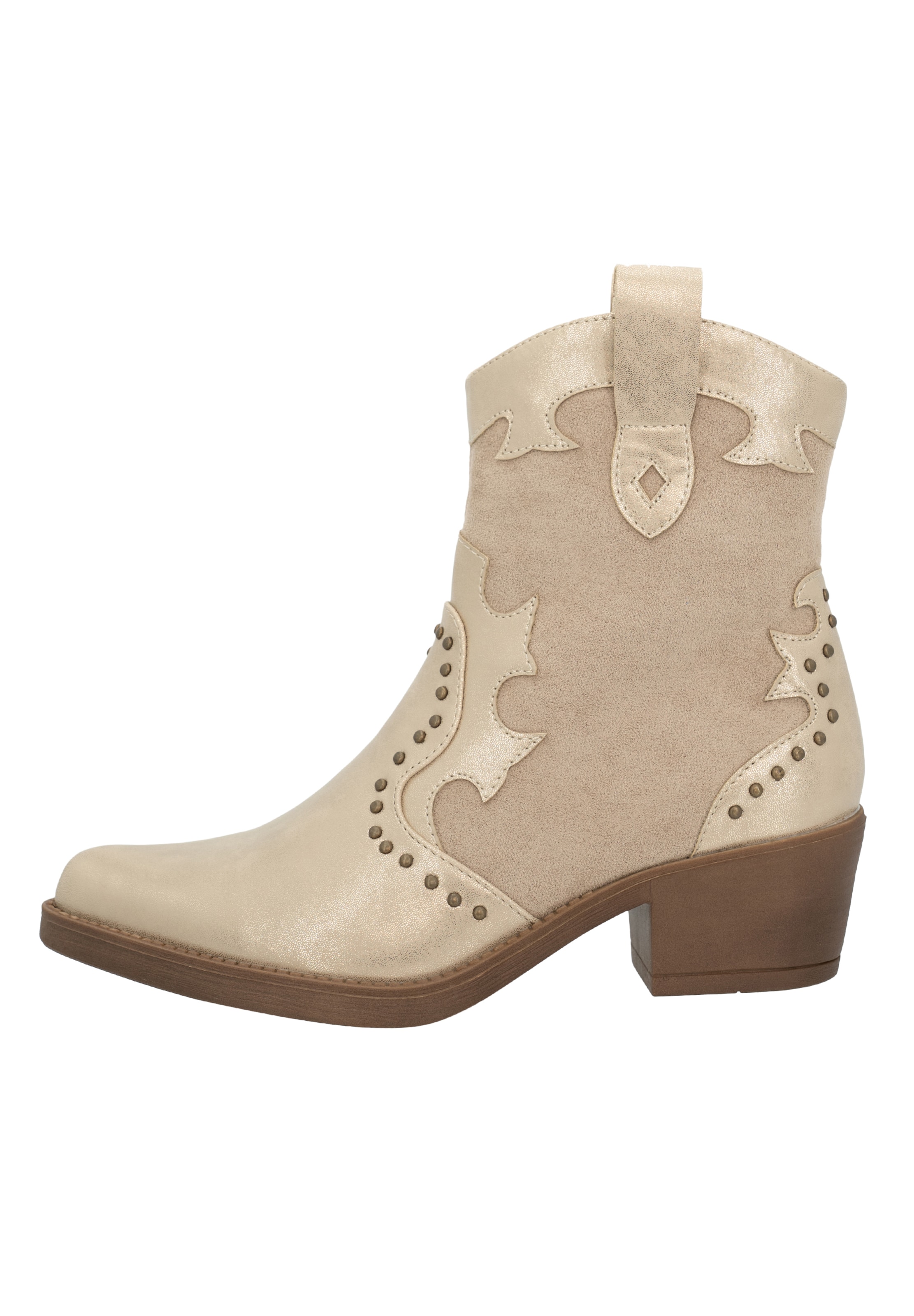Salinyang Cowboylaarzen in Beige