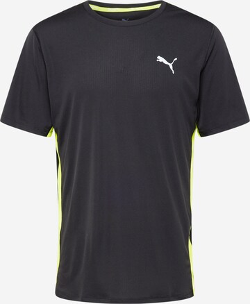 PUMA - Camisa funcionais 'RUN FAVORITE VELOCITY' em preto: frente