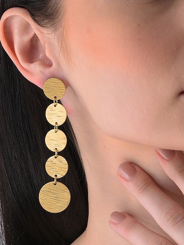 SOHI Earrings 'Astra' in Gold