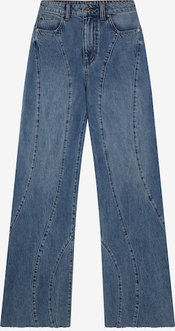 Wide leg Jeans di Scalpers in blu: frontale