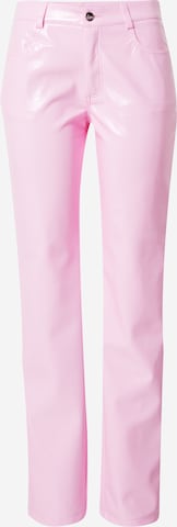 NLY by Nellyregular Hlače - roza boja: prednji dio