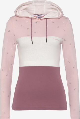 KangaROOS Sweatshirt in Pink: front