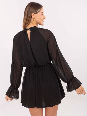 Madnezz House Dress 'Sukienka-MI-SK-A1554.26-bordowy' in Black