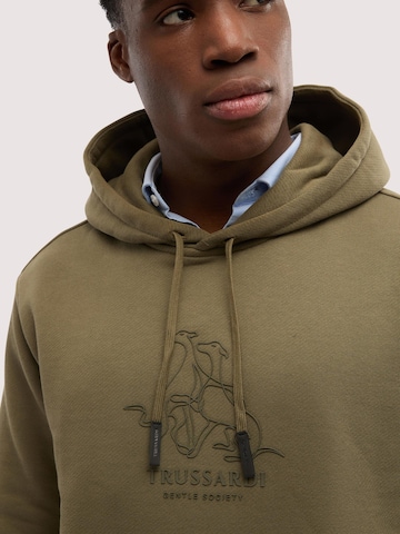 Sweat-shirt Trussardi en vert