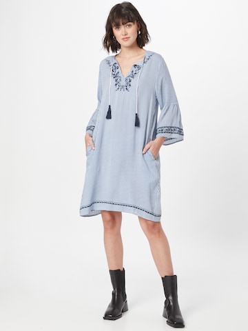 Zwillingsherz Dress 'Marlis' in Blue: front