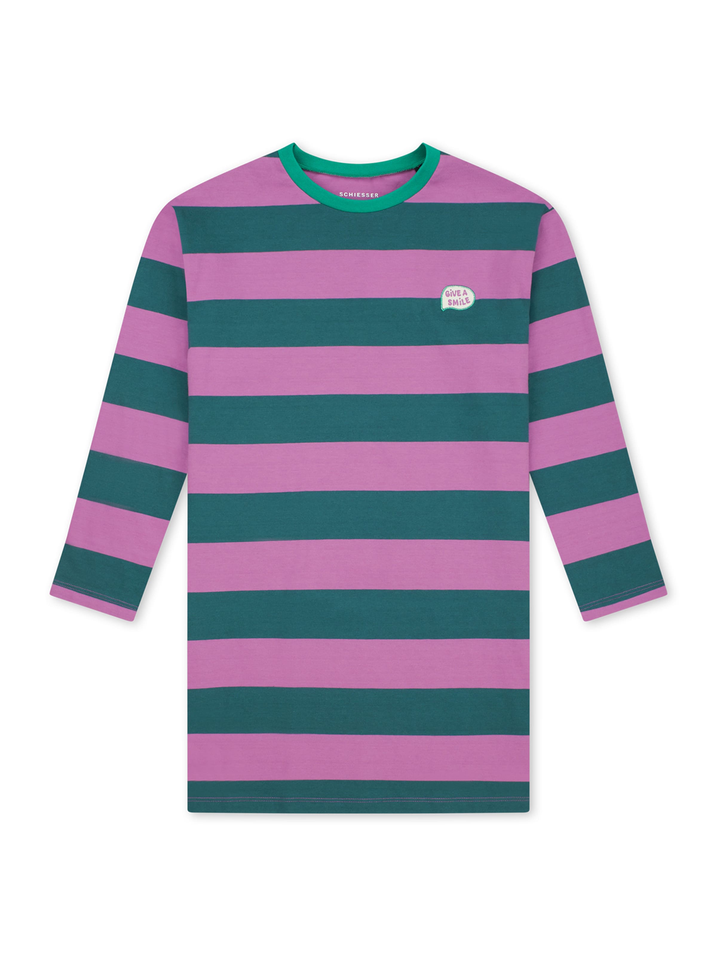 Chemise de nuit ' Nightwear ' SCHIESSER en bleu : devant