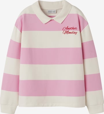 NAME IT Sweatshirt 'NKFLITOPOL' in Pink: Vorderseite