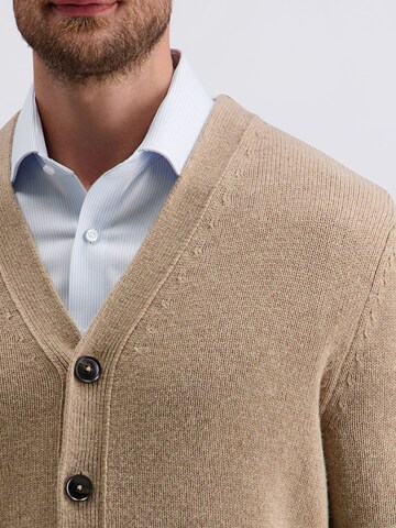 PIERRE CARDIN Knit cardigan in Beige