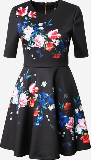 Ted Baker Kokteilikleit 'Zalena' sinine / roheline / roosa / must / valge, Tootevaade