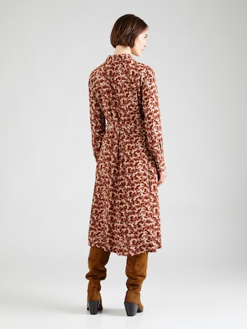 UNITED COLORS OF BENETTON Skjortklänning i brun