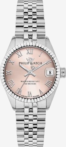 Philip Watch Analoguhr in Silber: Vorderseite