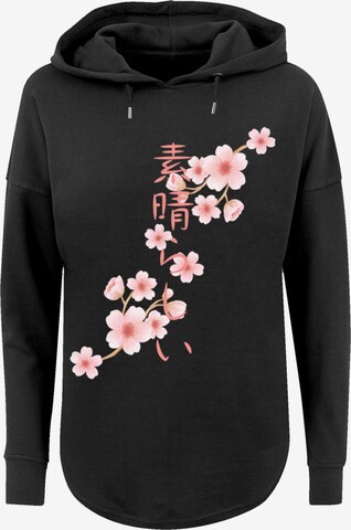 Sweat-shirt F4NT4STIC en noir : devant