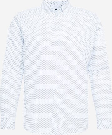 BURTON MENSWEAR LONDON Slim fit Overhemd in Wit: voorkant