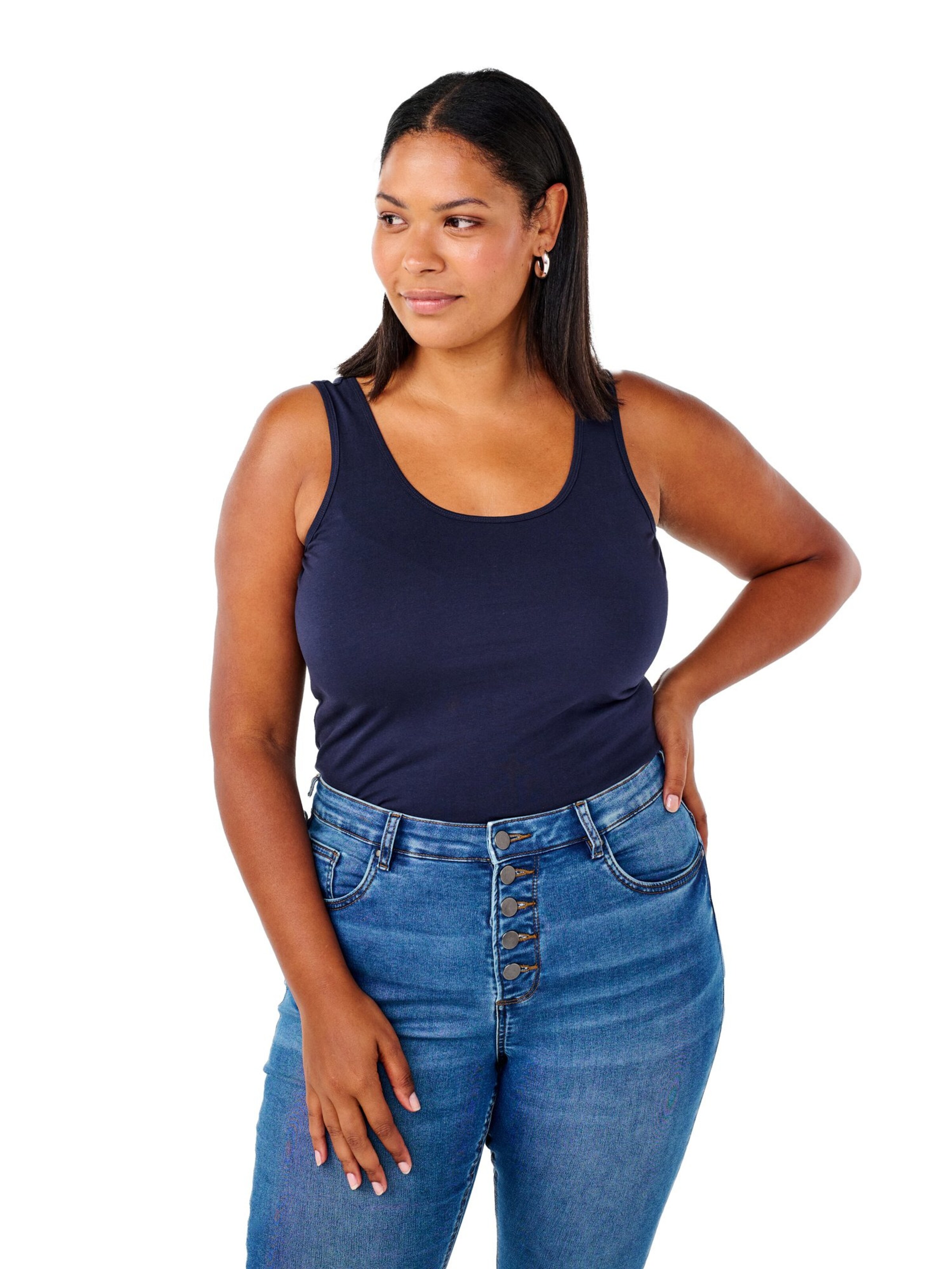 Haut Zizzi en bleu : devant