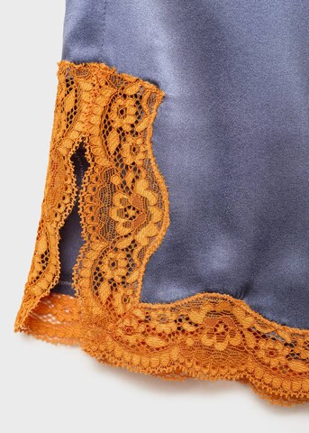 MANGO Pajama Pants 'Jones' in Blue