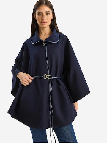 Bianco Lucci Tussenmantel in Blauw: voorkant