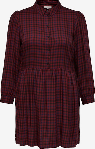 ONLY Carmakoma Shirt Dress 'Idalo' in Red: front