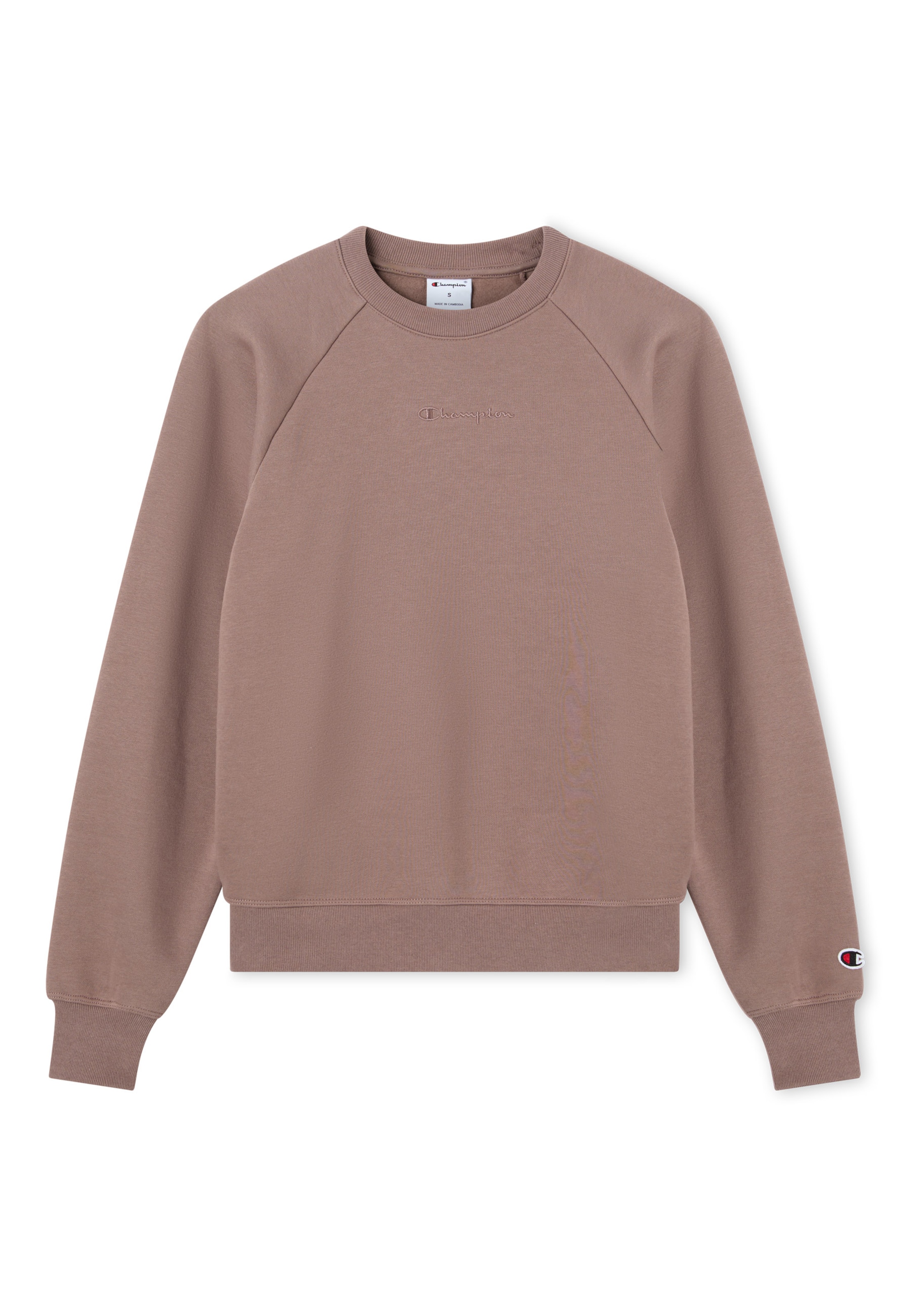 Champion Sweatshirt in Brown: front