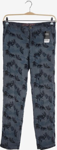 Soccx Pants in S in Blue: front