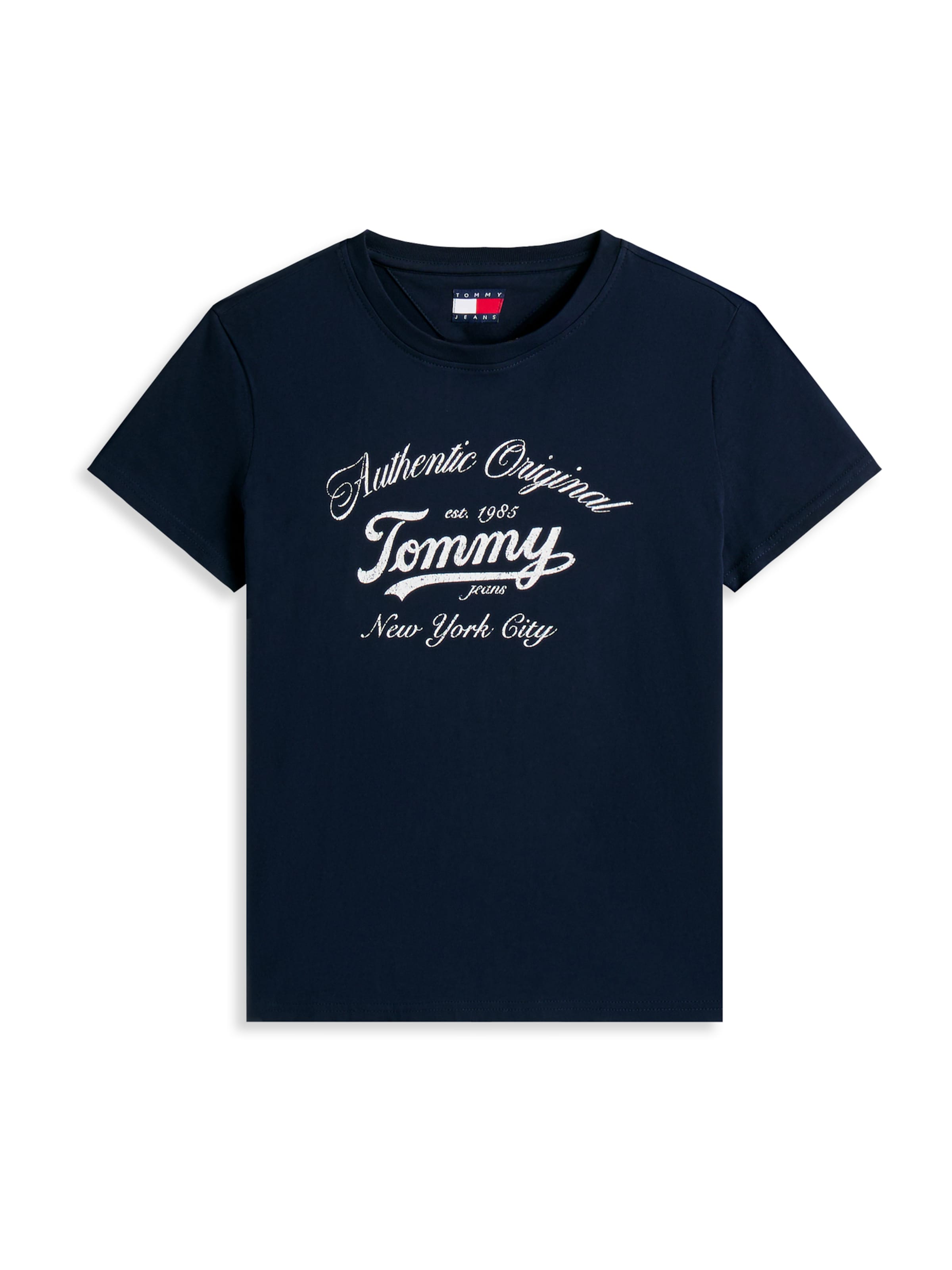 Tommy Jeans Μπλουζάκι 'ESSENTIAL' σε μπλε: μπροστά