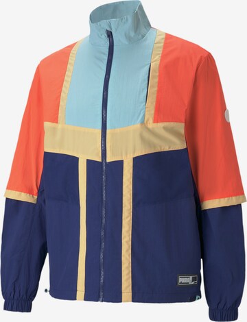 Veste de sport 'Court Side' PUMA en bleu : devant