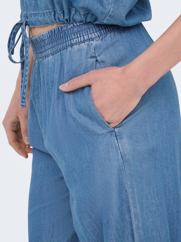 ONLY Wide leg Jeans 'ONLETTY-BEA' in Blue