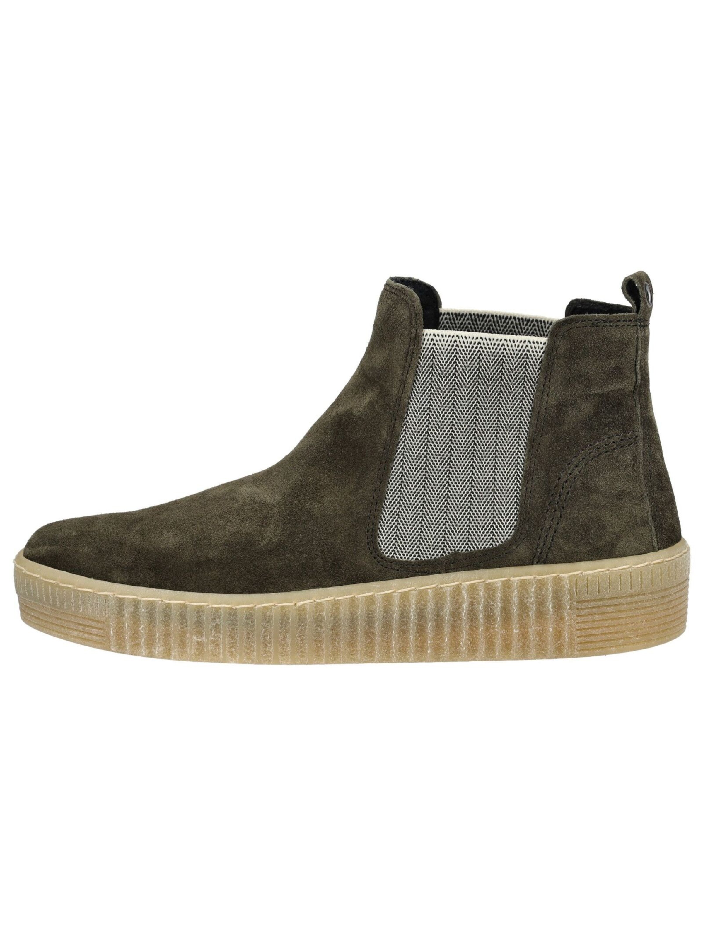 GABOR Chelsea Boots in Green