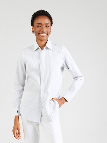 Chemisier Polo Ralph Lauren en blanc : devant