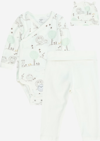 Lindex Set in White: front