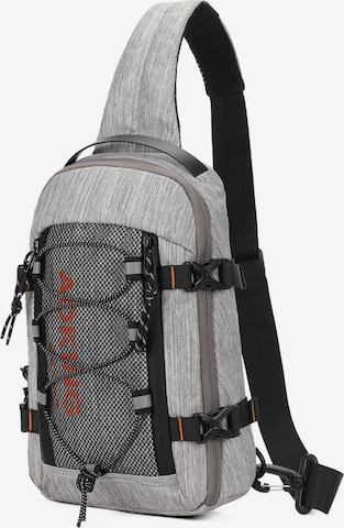 Aoking Rucksack in Grau: Vorderseite