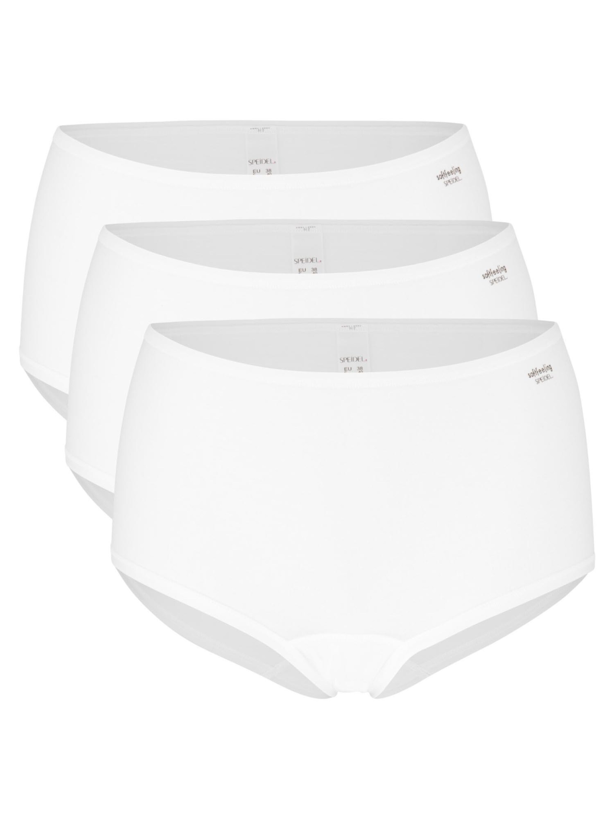 SPEIDEL Boyshorts 'Soft Feeling' in White: front