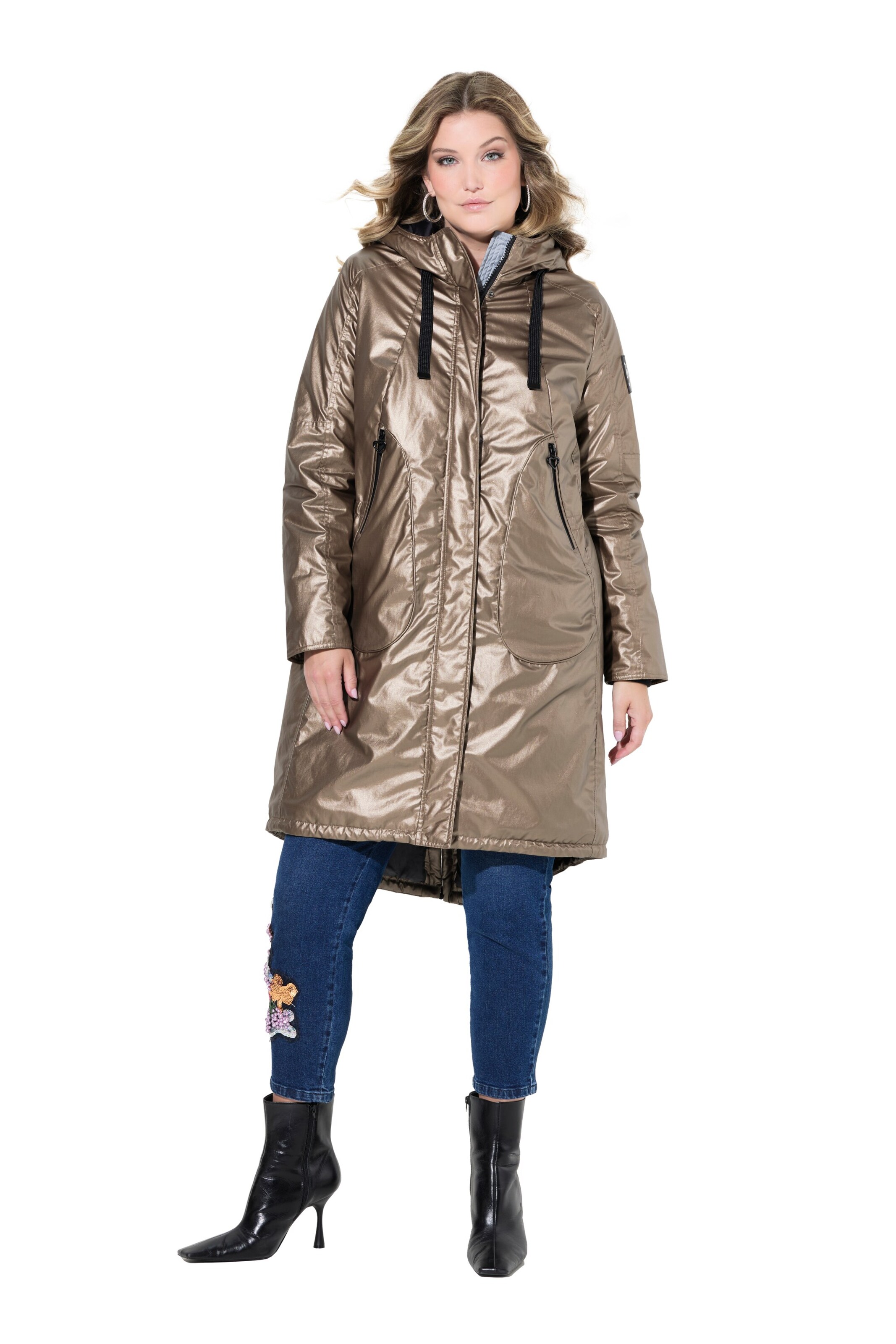 MIAMODA Winter Jacket in Gold