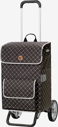 Andersen Shopper Trolley 'Alu Star' in Grijs: voorkant