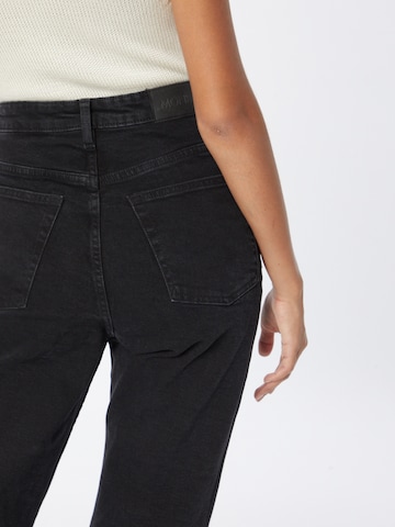 Monki Regular Jeans i svart